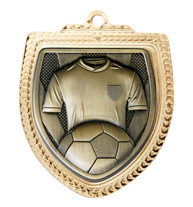 Shield Medal – Football Shirt