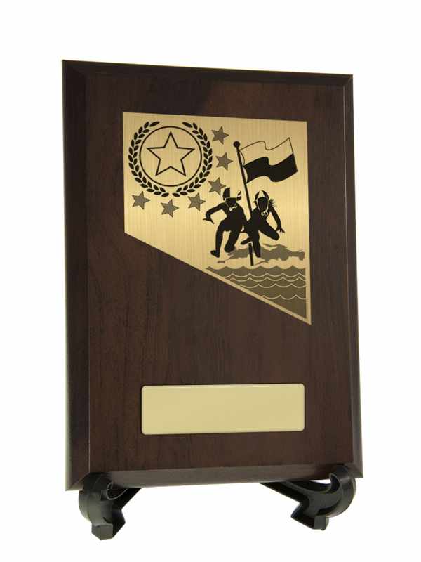 Plaque with Lifesaving Trim