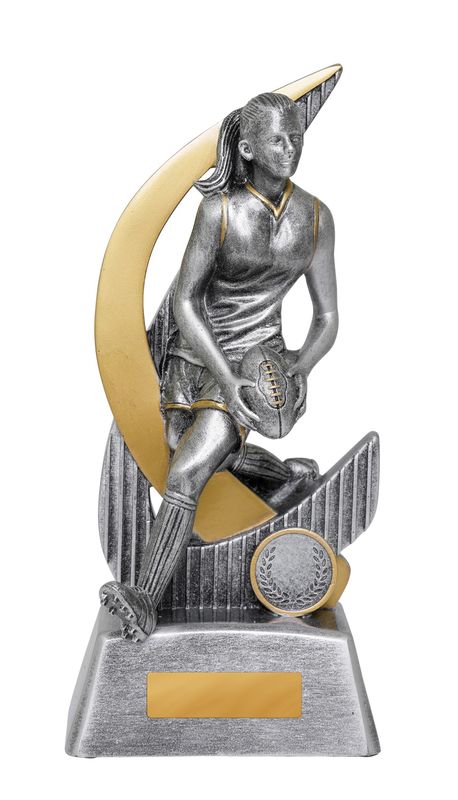 Aussie Rules Female Trophy 130mm