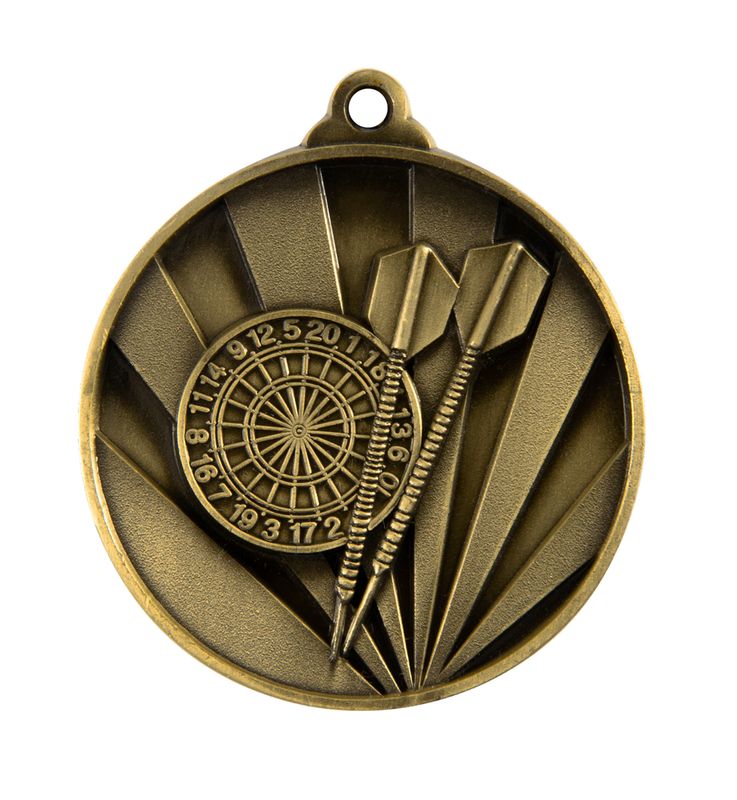 Darts Bronze Medal 50mm