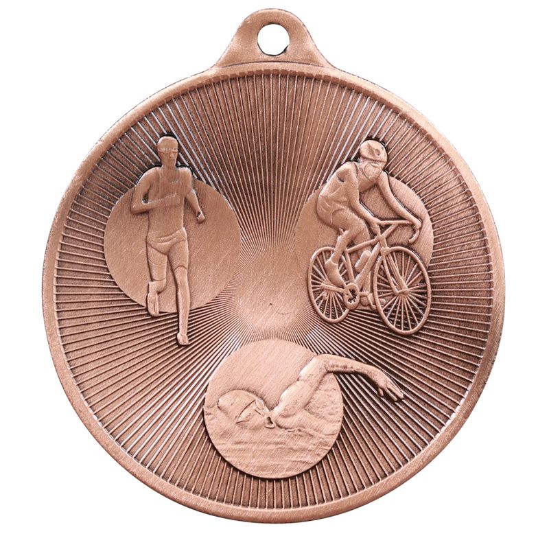 Triathlon Bronze Medal 50mm