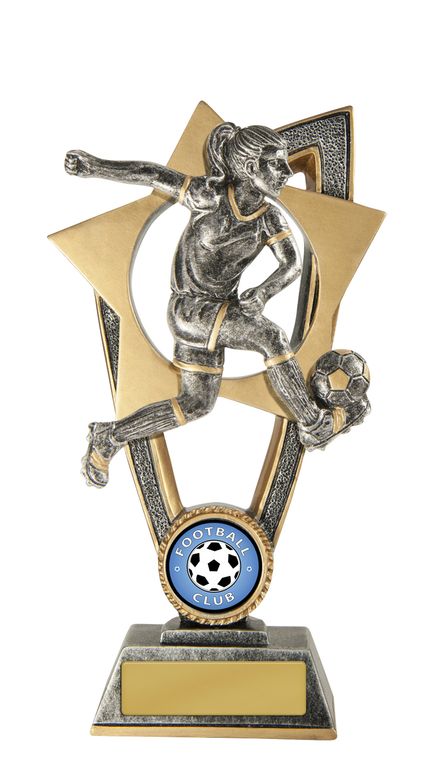 Ezi-Rez Series Soccer Trophy with 25mm Centre Female