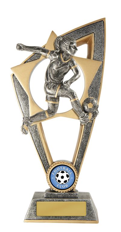 Ezi-Rez Series Soccer Trophy with 25mm Centre Female