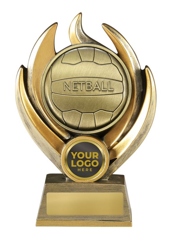 Netball Trophy 135mm