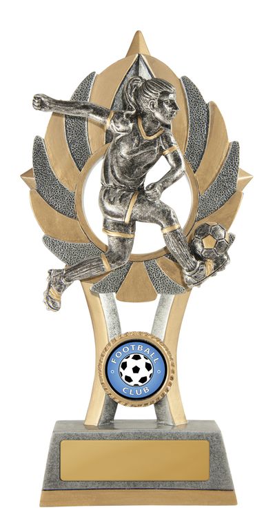Ezi-Rez Series Soccer Trophy with 25mm Centre Female