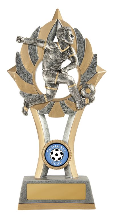 Ezi-Rez Series Soccer Trophy with 25mm Centre Male