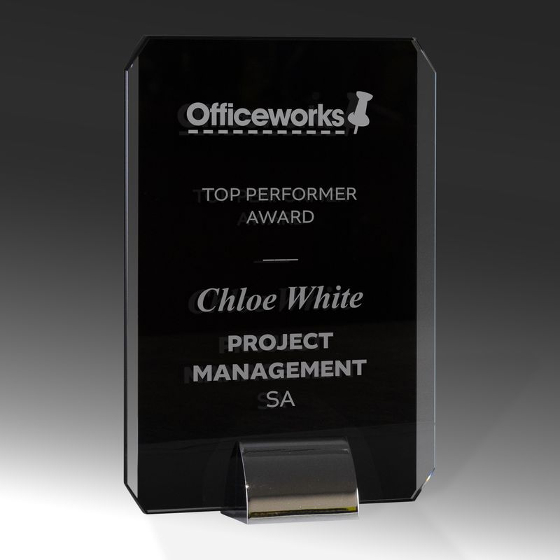 Rectangle Glass Award 160mm