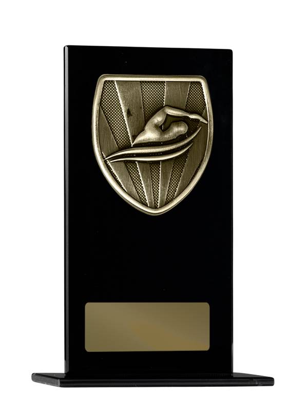 Swimming Glass Trophy 140mm