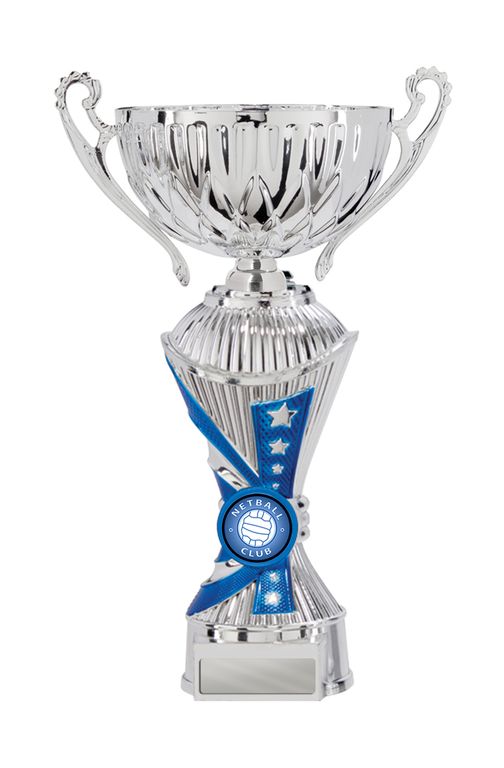 Silver/Blue Cup with 25mm Centre