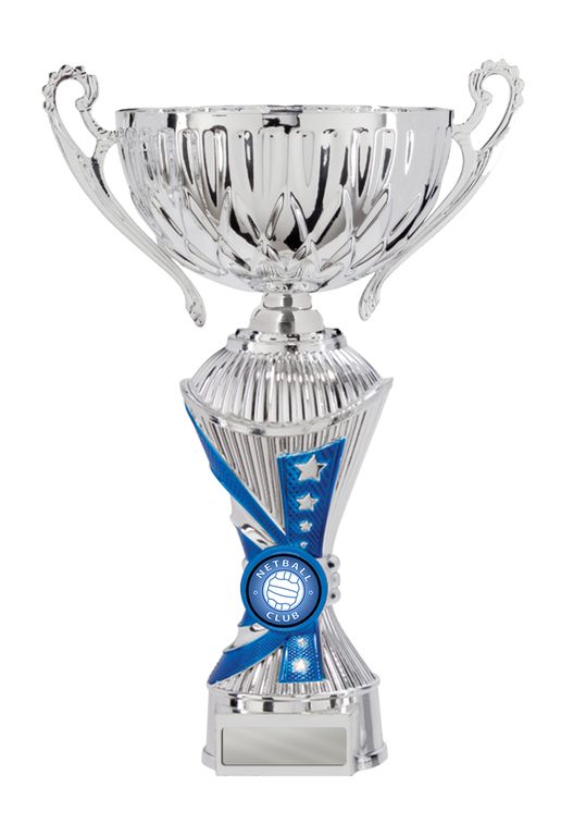 Silver/Blue Cup with 25mm Centre