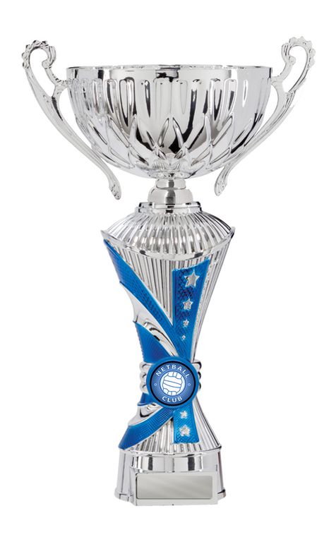 Silver/Blue Cup with 25mm Centre