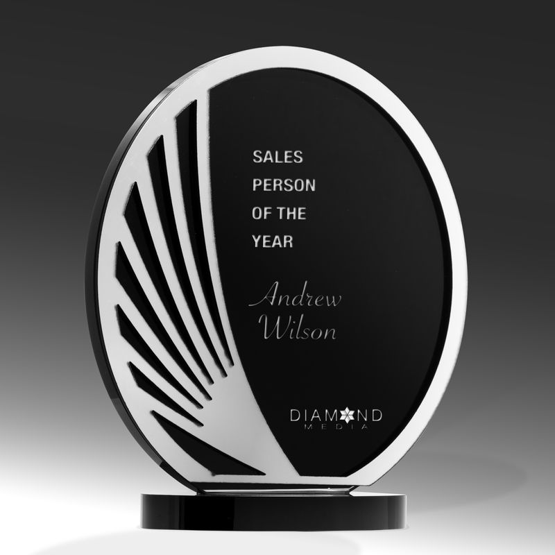 Black with Acrylic Glass Award 160mm