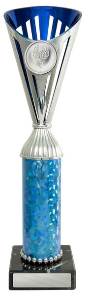 Silver-Blue cup